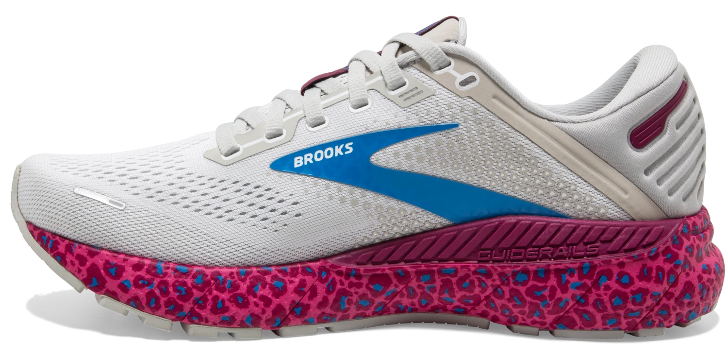 Brooks Women's Adrenaline GTS 22 - White/Oyster/Brilliant (1203531B160) 4 Brooks Women's Adrenaline GTS 22 - White/Oyster/Brilliant (1203531B160) - Image 4