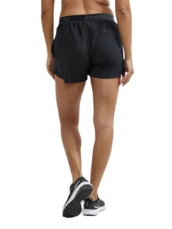 Craft Women's Advance Essence 5" Stretch Short - Black (1910759-999000) -Run Style Shop 1910759 999000 ADVEssence5 InchStretchShortsW Closeup2 Preview