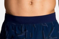 Brooks Men's Sherpa 3" Split Short -Run Style Shop 211329 499 D1 Sherpa 3in Split Short