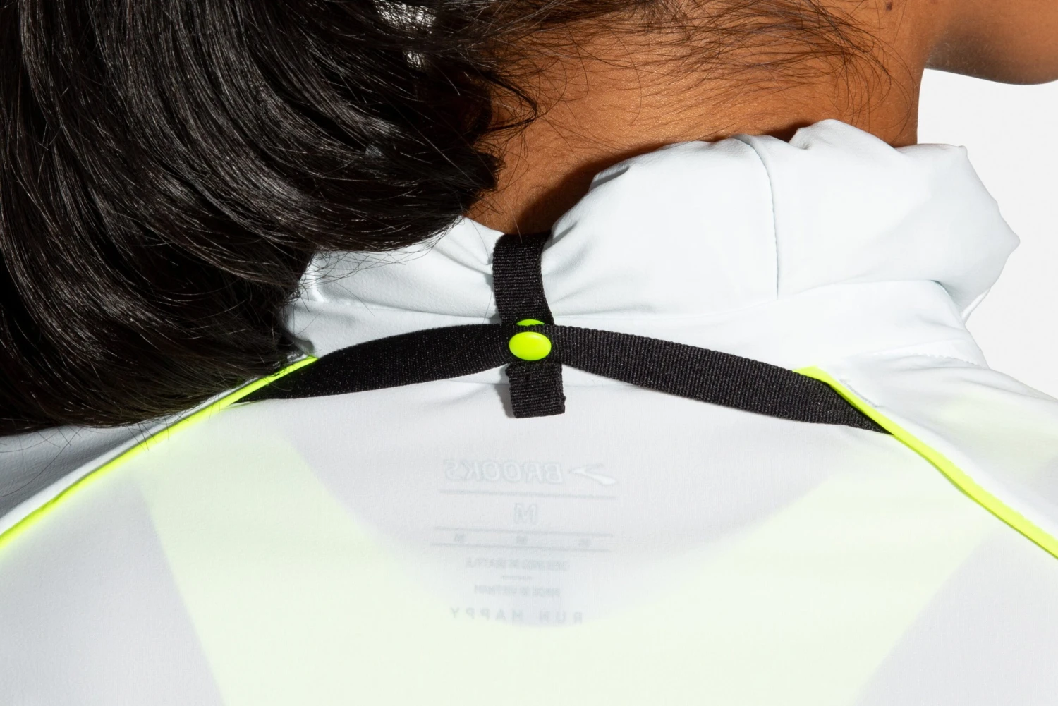 Brooks Women's Carbonite Jacket - Icy Grey/Black/Nightlife (221493030) 9 Brooks Women's Carbonite Jacket - Icy Grey/Black/Nightlife (221493030) - Image 9