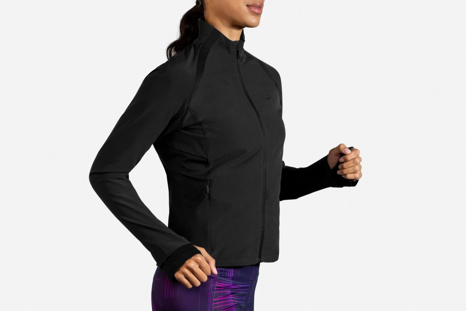 Brooks Women's Fusion Hybrid Jacket (221499) 2 Brooks Women's Fusion Hybrid Jacket (221499) - Image 2