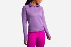 Brooks Women's Notch Thermal Hoodie (221502) -Run Style Shop 221502 562 MA Notch Thermal Hoodie