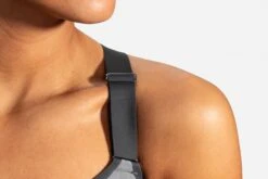 Brooks Women's Dare Racerback Run Bra - Asphalt (350073081) -Run Style Shop 350073 081 d1 Dare Racerback