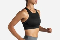 Brooks Women's Drive 3 Pocket Run Bra (350080) -Run Style Shop 350080 001 MV Drive 3 Pocket Run Bra