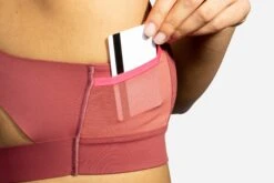 Brooks Women's Drive 3 Pocket Run Bra (350080) -Run Style Shop 350080 691 D2 Drive 3 Pocket Run Bra