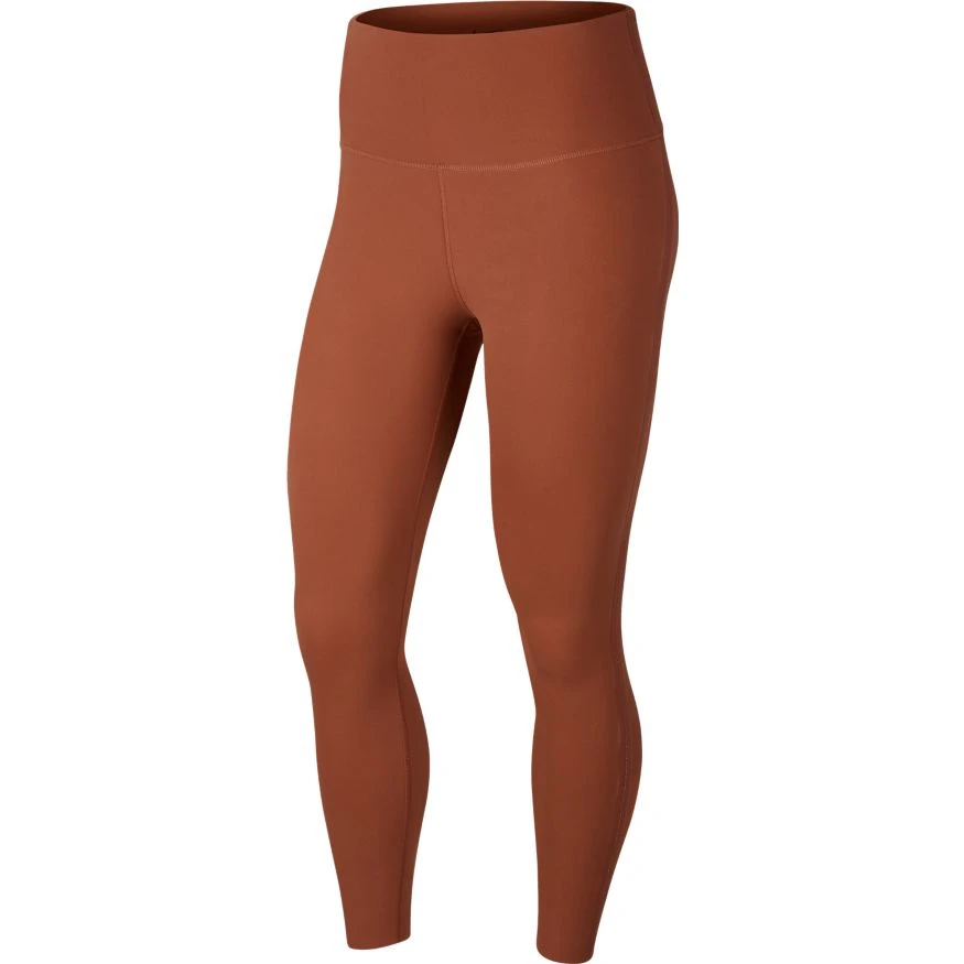 Nike Women's Yoga Luxe 7/8 Tights - Red Bark/Terra Blush (CJ4203-275) 7 Nike Women's Yoga Luxe 7/8 Tights - Red Bark/Terra Blush (CJ4203-275) - Image 7