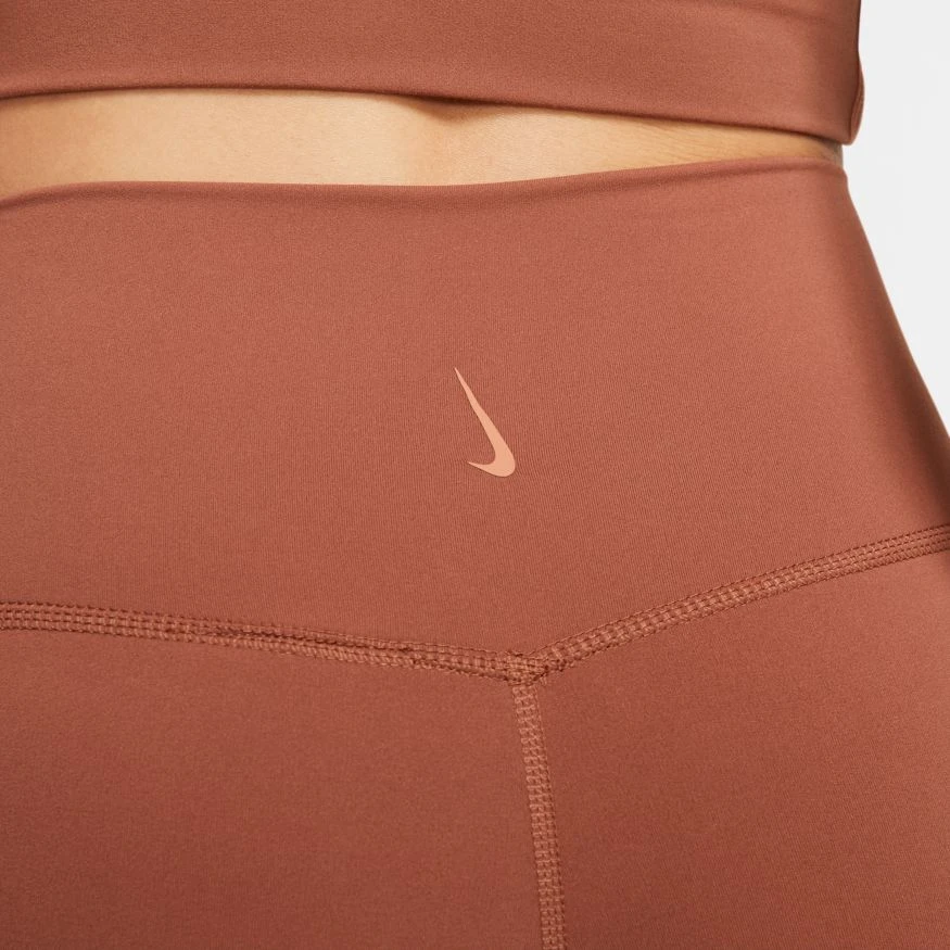 Nike Women's Yoga Luxe 7/8 Tights - Red Bark/Terra Blush (CJ4203-275) 5 Nike Women's Yoga Luxe 7/8 Tights - Red Bark/Terra Blush (CJ4203-275) - Image 5