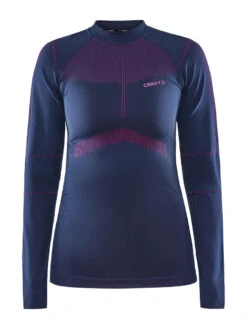 Craft Women's Active Intensity Crewneck Baselayer - Tide/Roxo (1907937-698486) -Run Style Shop CraftWomensCrewneckBaselayerTide Roxo min