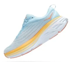 HOKA Women's Bondi 8 Wide (D) -Run Style Shop HOKAWomensBondi8WideSummerSongCountryAir 4