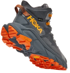 HOKA Men's Trail Code GTX -Run Style Shop HOKA Mens Trail Code GTX Castlerock Persimmon Orange 2