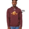 Unisex Running Cider Donut Hoodie