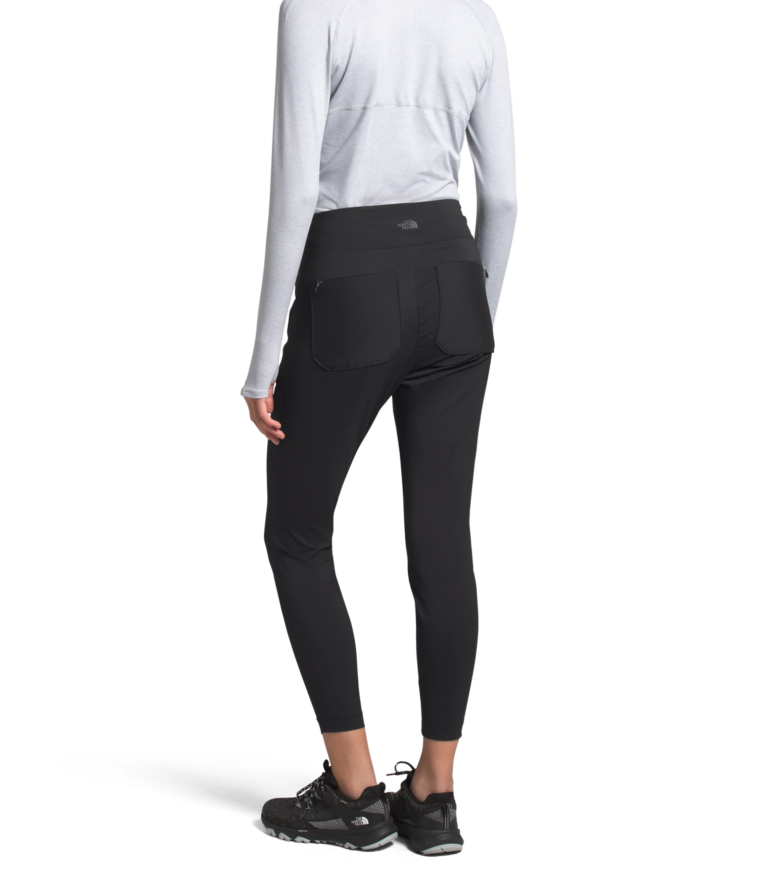 The North Face Women's Paramount Hybrid Hi-Rise Tight - Black (NF0A3XFWJK3) 2 The North Face Women's Paramount Hybrid Hi-Rise Tight - Black (NF0A3XFWJK3) - Image 2
