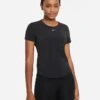 Women's Nike Dri Fit One Luxe Short Sleeve - Black (DD0618-010)