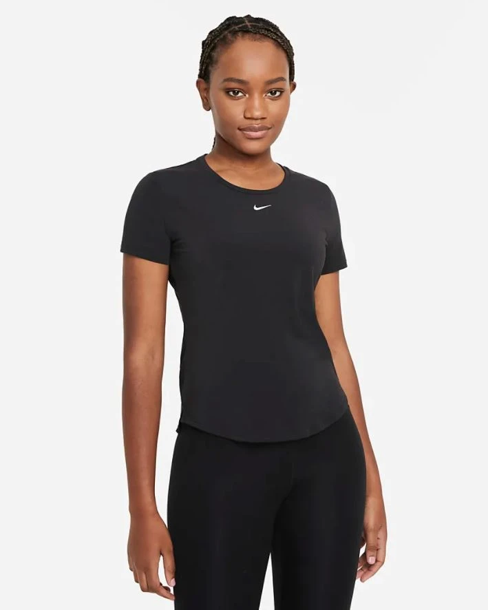 Women's Nike Dri Fit One Luxe Short Sleeve - Black (DD0618-010) 1 Women's Nike Dri Fit One Luxe Short Sleeve - Black (DD0618-010)