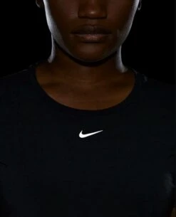 Women's Nike Dri Fit One Luxe Short Sleeve - Black (DD0618-010) 12 Women's Nike Dri Fit One Luxe Short Sleeve - Black (DD0618-010) -Run Style Shop ONELUXE6