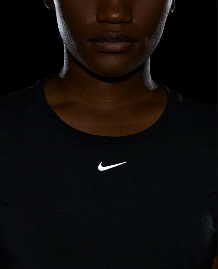 Women's Nike Dri Fit One Luxe Short Sleeve - Black (DD0618-010) 6 Women's Nike Dri Fit One Luxe Short Sleeve - Black (DD0618-010) - Image 6