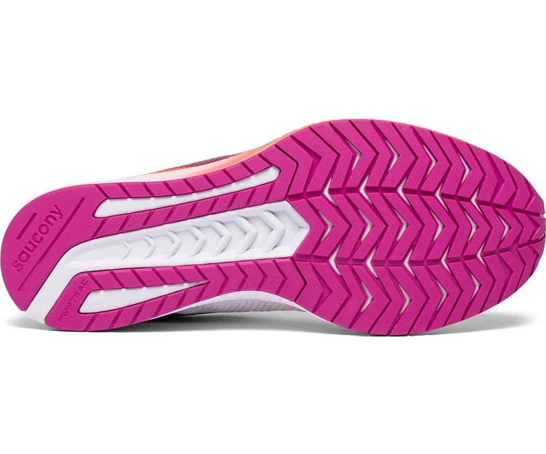 Saucony Women's Fastwitch 9 - ViziRED/White (S19053-1) 4 Saucony Women's Fastwitch 9 - ViziRED/White (S19053-1) - Image 4