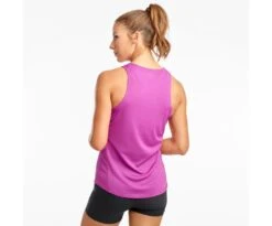 Saucony Women's Stopwatch Singlet (SAW800290) -Run Style Shop SAW800290 CLV 2