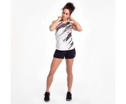 Saucony Women's Stopwatch Singlet (SAW800290) -Run Style Shop SAW800290 REDPR 3