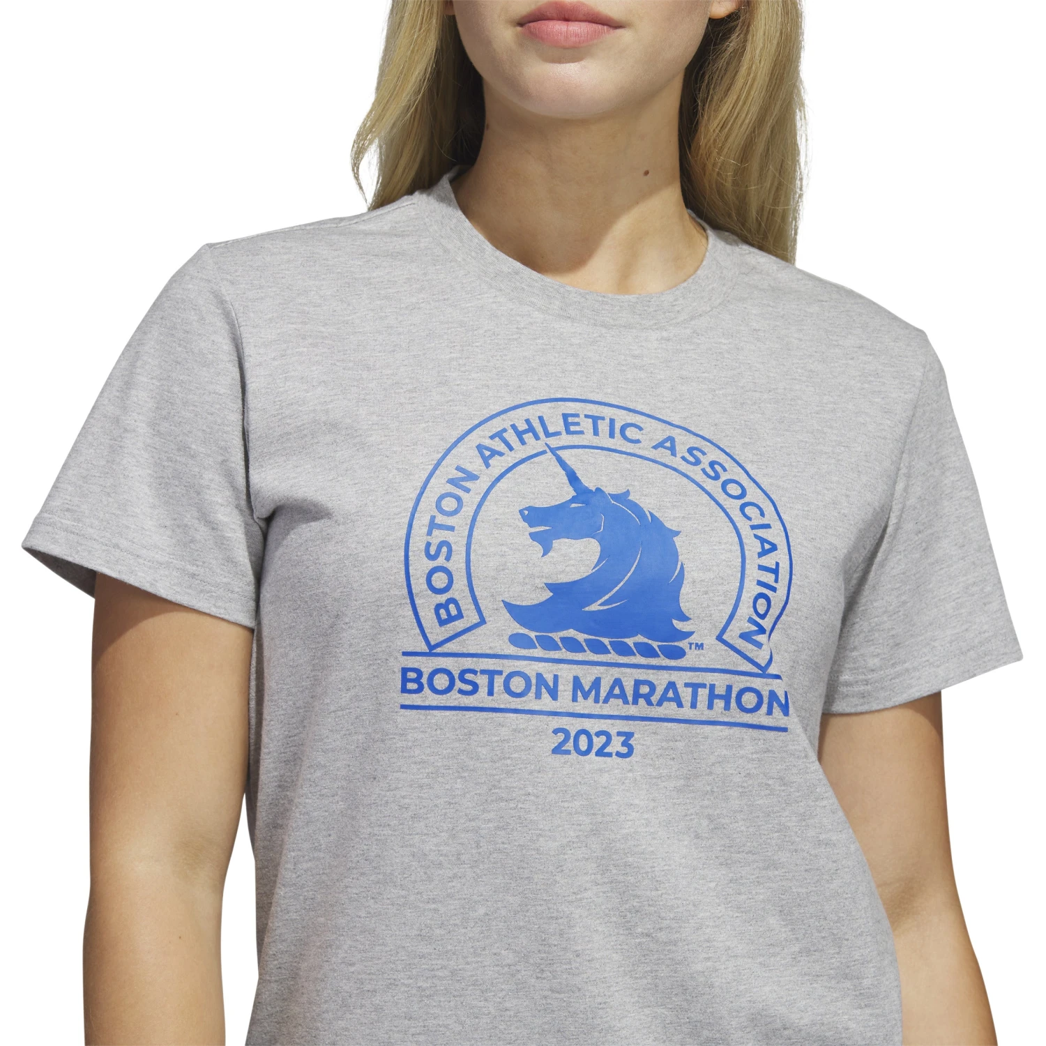 Adidas Women's Boston Marathon® Logo Tee 4 Adidas Women's Boston Marathon® Logo Tee - Image 4
