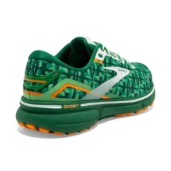 Brooks Men's Ghost 15 -Run Style Shop brooks mens ghost 15 running shoe st.patricks day edition green orange 1
