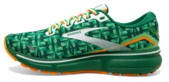 Brooks Men's Ghost 15 -Run Style Shop brooks mens ghost 15 running shoe st.patricks day edition green orange 3