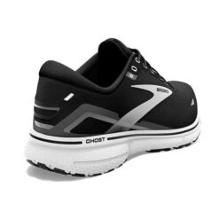 Brooks Mens Ghost 15 -Run Style Shop brooks running shoes ghost 15 black blackened pearl white cushioned neutral 5