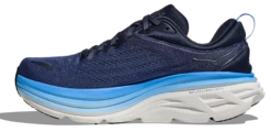HOKA Men's Bondi 8 -Run Style Shop hoka mens bondi 8 running shoe outer space all aboard blue 4