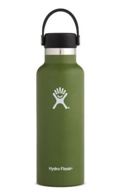 Hydro Flask 18 Oz Standard Mouth Bottles W/ Flex Cap (S18SX) -Run Style Shop hydro flask stainless steel vacuum insulated 18 oz standard mouth olive 913422ed 3607 4729 9e44 8dc32dc1a5ee