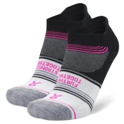 Balega Women's Grit And Grace Further Togethers Running Socks - Black/White/Pink (7494-3283) -Run Style Shop lgbev9hd9vlz6h0tfpl5 1lj3wscwkqex8krs