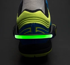 Nathan LightSpur RX LED Foot Light - Black/Safety Yellow (5089NBSY) -Run Style Shop ns5089 0028 00.on .green