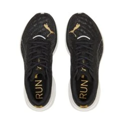 PUMA Women's Deviate Nitro 2 -Run Style Shop puma womens deviatenitro two running shoe black gold 8