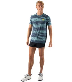 Rabbit Men's EZ Tee Perf SS | Trail 7 Rabbit Men's EZ Tee Perf SS | Trail -Run Style Shop rabbit mens ez tee perf ss orion blue 2