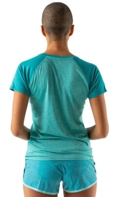 Rabbit Women's EZ Tee SS -Run Style Shop rabbit womens ez tee ss aqua sky 3