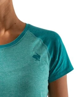 Rabbit Women's EZ Tee SS -Run Style Shop rabbit womens ez tee ss aqua sky 4