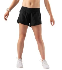 Rabbit Women's Feelin' Fine 4" Shorts 8 Rabbit Women's Feelin' Fine 4" Shorts -Run Style Shop rabbit womens feelin fine shorts black 1