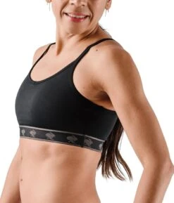 Rabbit Strappy Pocket Bra 8 Rabbit Strappy Pocket Bra -Run Style Shop rabbit womens strappy pocket bra black