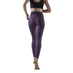 CEP Women's Reflective Tights - Purple (W2A96N) -Run Style Shop reflective tights purple women 3