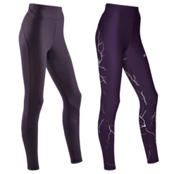 CEP Women's Reflective Tights - Purple (W2A96N) -Run Style Shop reflective tights purple women 8