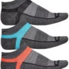 Saucony Women's Inferno Wool Low Cut Running Socks - Grey Assortment (S32024-060)