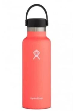 Hydro Flask 18 Oz Standard Mouth Bottles W/ Flex Cap (S18SX) -Run Style Shop s18sx2 hibiscus