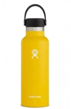 Hydro Flask 18 Oz Standard Mouth Bottles W/ Flex Cap (S18SX) -Run Style Shop s18sx2 sunflower