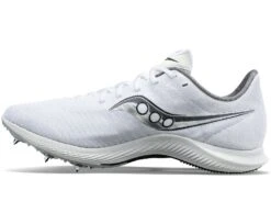 Saucony Women's Velocity MP Track Spike 7 Saucony Women's Velocity MP Track Spike -Run Style Shop saucony womens track spike white silver 1