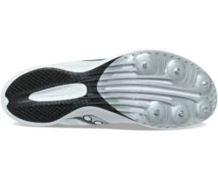 Saucony Women's Velocity MP Track Spike 8 Saucony Women's Velocity MP Track Spike -Run Style Shop saucony womens track spike white silver 3