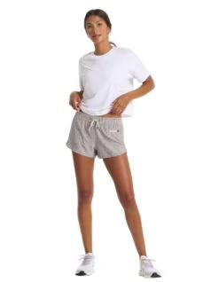 Vuori Women's Clementine Short 2.0 -Run Style Shop vuori womens clementine shorts 2 pale wheat samba 4