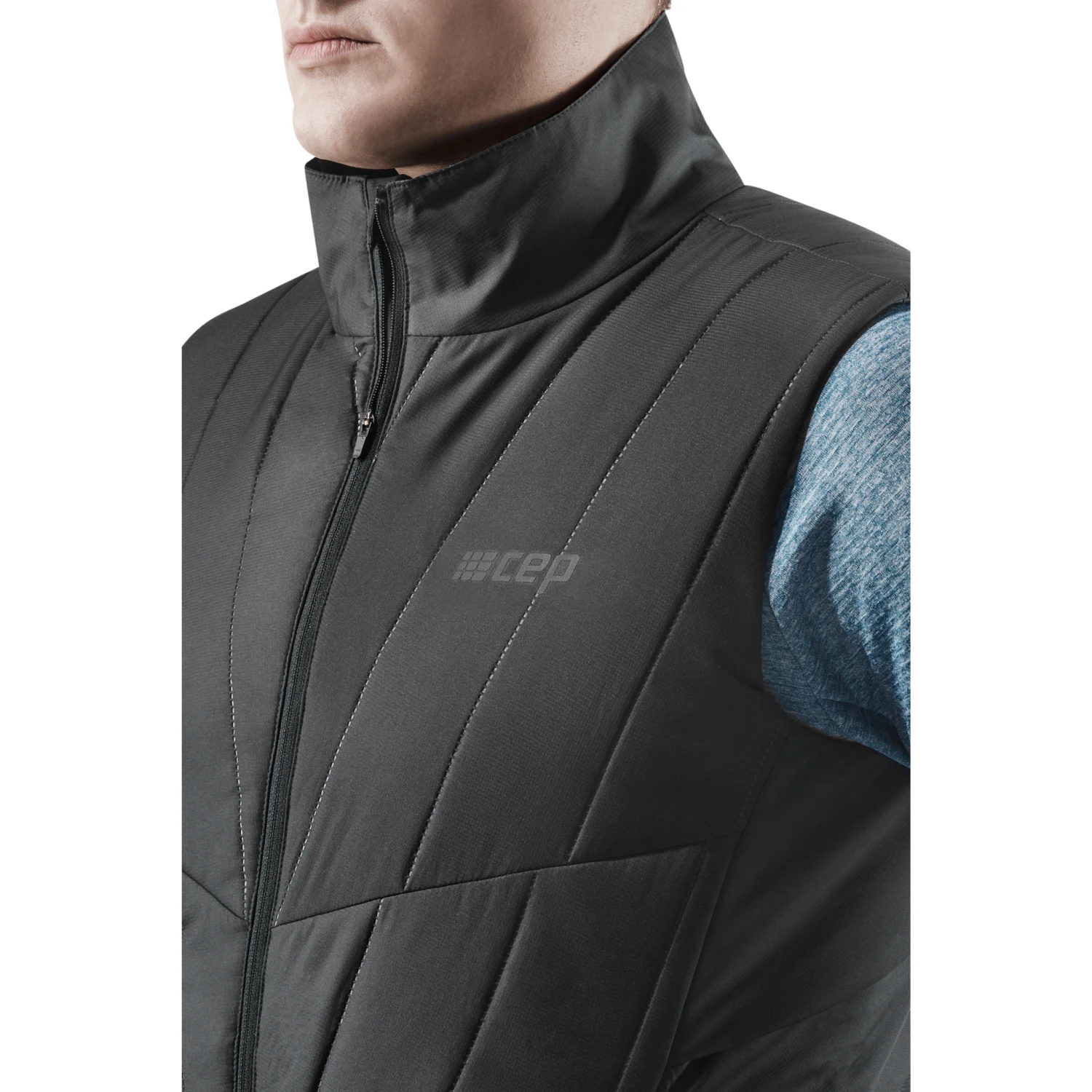CEP Men's Winter Run Vest - Black (W0165R) 3 CEP Men's Winter Run Vest - Black (W0165R) - Image 3