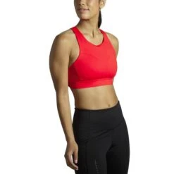 Brooks Women's Drive 3 Pocket Run Bra 6 Brooks Women's Drive 3 Pocket Run Bra -Run Style Shop www brooksrunning com 350080 657 ma drive 3 pocket womens running bra 1